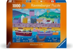 Ravensburger puzzle Život v prístave 1000 dielikov
