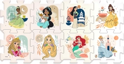 Penová puzzle Disney princezné