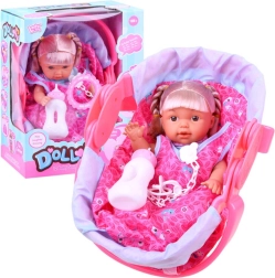 Bábika s nosičom a doplnkami