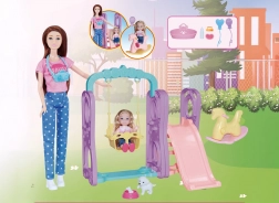 Bábika na ihrisku 30 cm s doplnkami