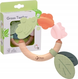 Drevené hrkálky a hryzadlo 2v1 Classic World