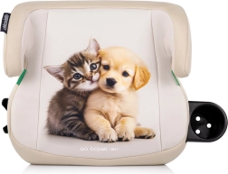 Podsedák do auta go boost i-size s isofix, kitten & puppy