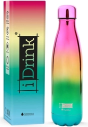 Termálna fľaša dúhový metalický efekt 500 ml