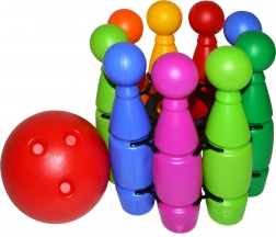 Kolky v sieťke s guľou