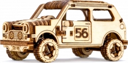 Drevené 3D puzzle – Model rally auta1 (Mini Cooper)