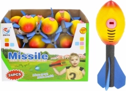 Lietajúca penová raketa