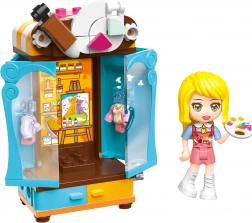 Qman UNA Series šatníková skriňa maliarky stavebnica