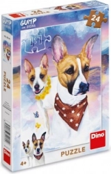 Puzzle Gump sme dvojka 24 dielov