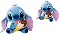 Plyšový STITCH s kornútom zmrzliny 25 cm