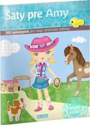 Šaty pre Amy – samolepková kniha