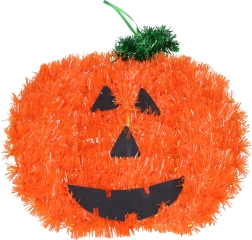 Závesná dekorácia tekvica 26 × 28 cm