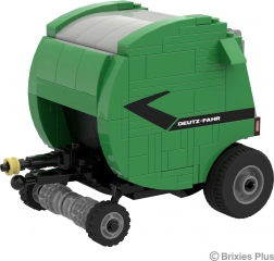 Brixies Plus DEUTZ-FAHR Varimaster – stavebnica lisu na valcové balíky (215 dielikov)