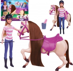 Woopie Royal sada roztomilá bábika s koníkom a doplnky
