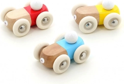 Vilac drevené mini autíčko modré