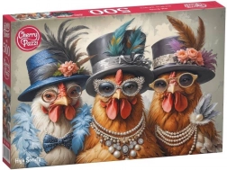 Cherry Pazzi puzzle vyššia spoločnosť 500 dielikov