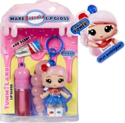 Lalka Yummiland Lip Gloss Jojo Bubblegum – bábika s vlastnou výrobou dvojfarebného lesku na pery