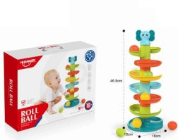 Veža so šmykľavkou a loptičkami Sloník