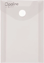 Púzdro s drukom A7 na výšku, číre Opaline