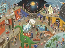 Ravensburger Puzzle Múzeum prírodných vied XXL 200 dielikov