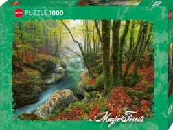 Puzzle Magic Forests: malý potok 1000 dielikov