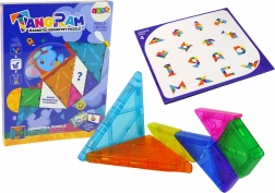 Magnetická Tangram Skladačka pre Deti