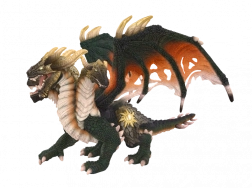 Mytický diablov drak