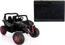 LCD hudobný panel do auta na akumulátor