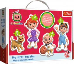 Detské puzzle COCOMELON – moje prvé puzzle (14 dielikov)