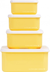 Sada štyroch desiatových krabičiek s motívom zvierací kamaráti