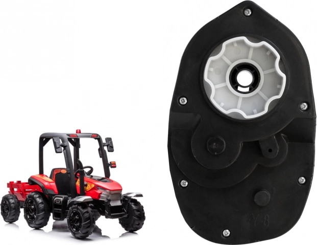 24V motor s 12000 otáčkami za minútu + prevodovka pre vozidlo BLT-206