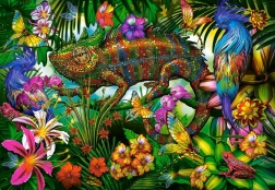 Puzzle 1500 dielikov Color Competition chameleon