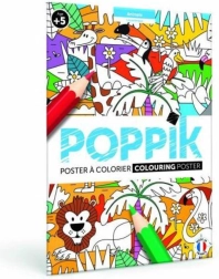 Omaľovánkový plagát Zvieratá