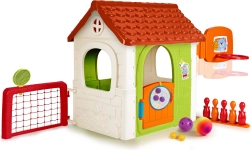 Multifunkčný detský domček FEBER s integrovanými hrami 6 v 1