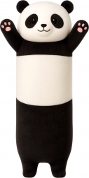 Plyšový Vankúš Panda čiernobiela 70 cm