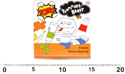 Tempera v tubách – sada 6×9 ml