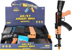 Detská puška so svetlom a zvukom, 35 cm