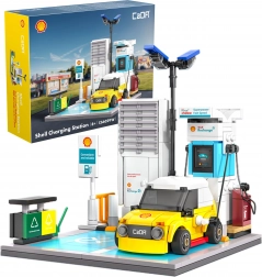 Konštrukčná stavebnica CaDA Shell nabíjacia stanica pre elektromobily, 308 dielikov