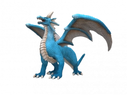 Mýtický drak Vodný figúrka