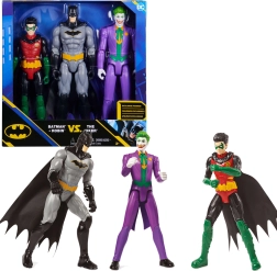 Sada akčných figúrok DC Comics 3v1 – BATMAN, ROBIN a JOKER 30 cm