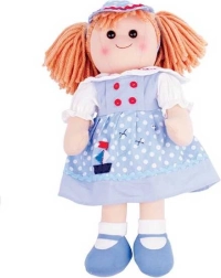 Látková bábika Louise 38 cm od Bigjigs Toys