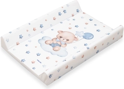 Prebaľovacia podložka Baby Mix Medvedík 47 × 70 cm – Modrá
