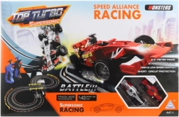 autodráha v tvare osmičky s adaptérom 100 × 48 × 9 cm