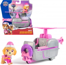 Paw Patrol vianočná helikoptéra s figúrkou Skye