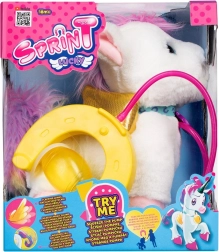 Interaktívny plyšový jednorožec Lucky na vodítku SPIRIT