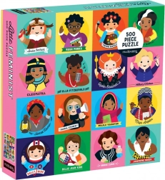 mudpuppy little feminist puzzle významné ženy 500 dielikov