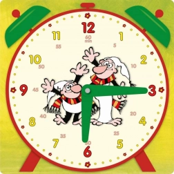 Nácvikové hodiny štvorcové Mix titulov