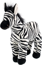 Plyšová zebra 28 cm pre bábätká