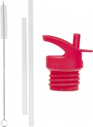 A Little Lovely Company sada príslušenstva k nerezovej fľaši Čerešne