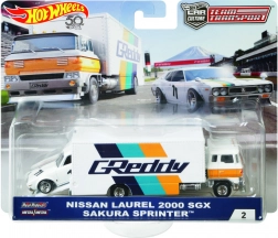 Hot Wheels tímový nákladiak 1:64 prémiová kolekcia