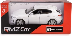 Kovový model auta MASERATI Levante GTS 2019 1:32 biely – RMZ City